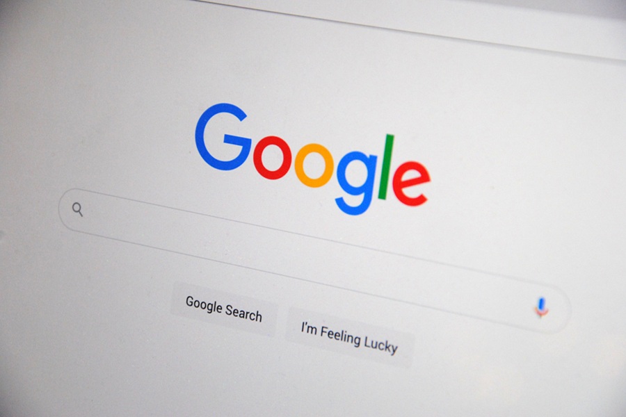 Best Google Business Profile Marketing Agency in Port Salerno Florida Close Up of a Google Search Homepage