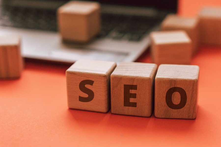 SEO Services for HVAC Companies in West Palm Beach Florida Letter Cubes That Spell Out SEO